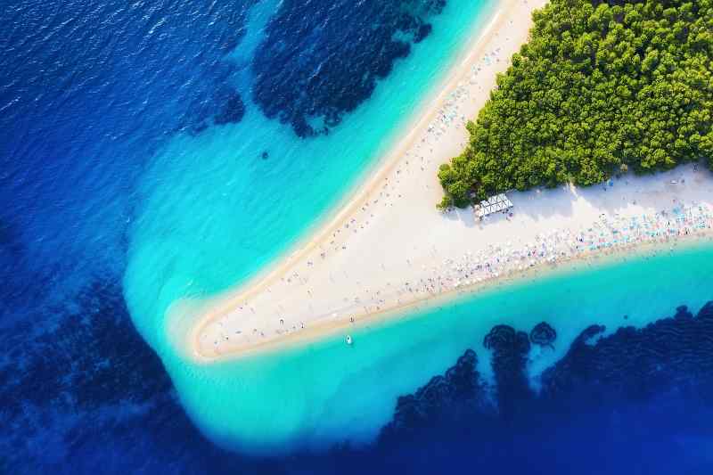 Zlatni Rat Beach - Bol, Croatia