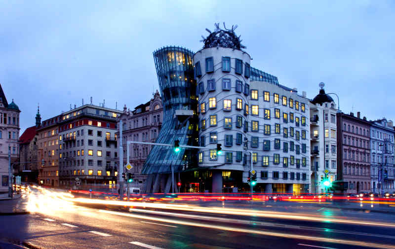 Dancing House in Prague, Czech Republic