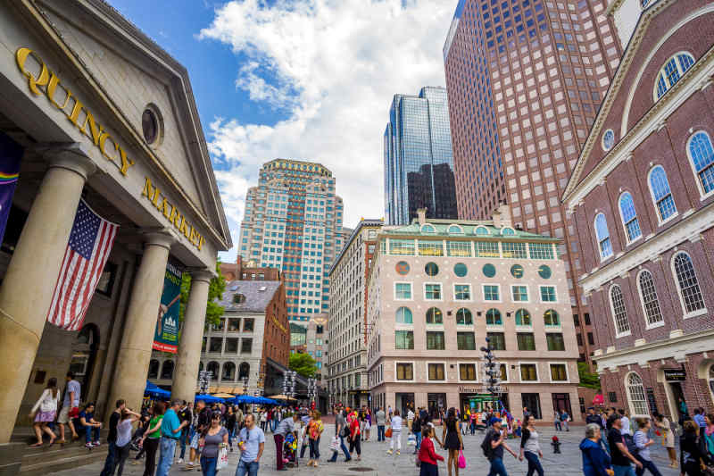 Quincy Market in Boston