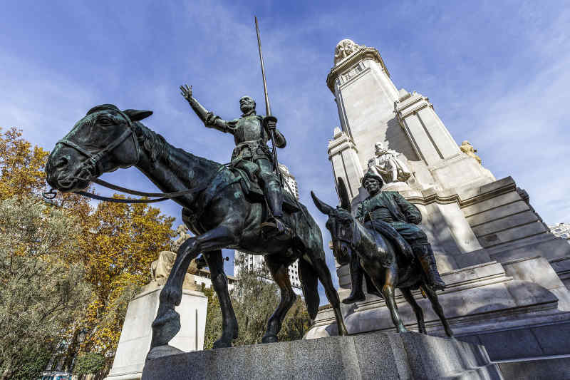 Don Quixote Statue Madrid