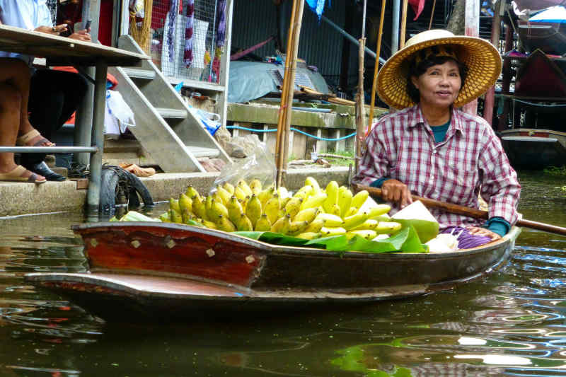 Floating Market in Thailand