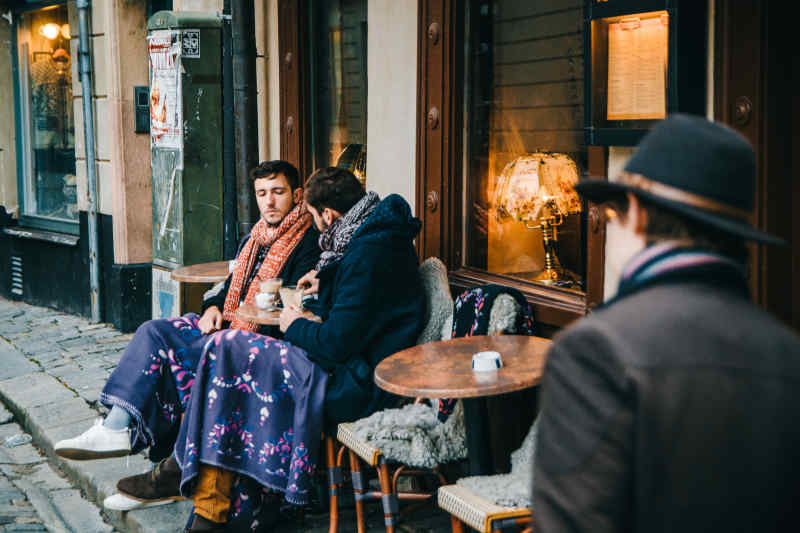 Cafe in Stockholm