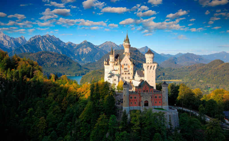 Neuschwanstein Castle in Germany