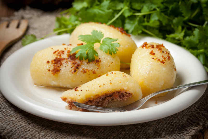 Knödel, Austrian potato dumplings