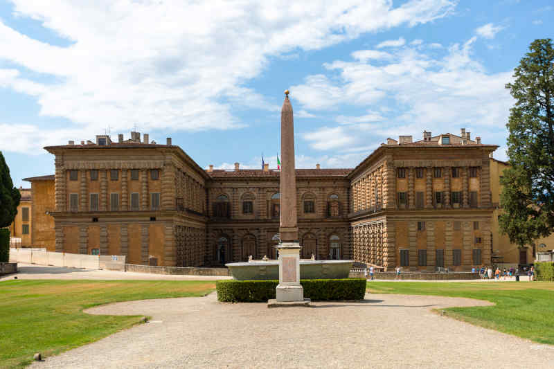 Pitti Palace or Palazzo Pitti in Florence