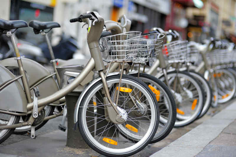 Paris city bikes