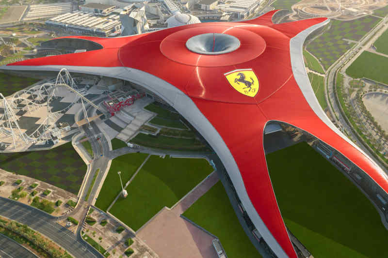 Ferrari World Abu Dhabi Roof