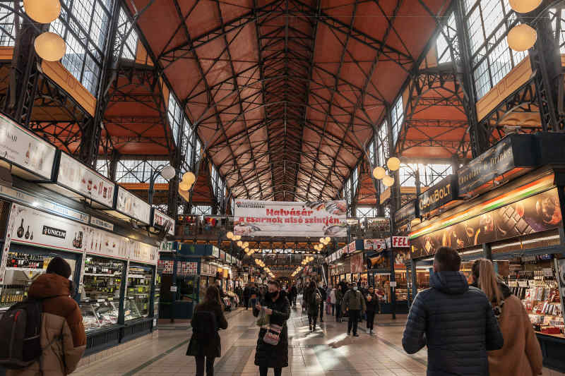 The Great Market Hall - Budapest, Hungary