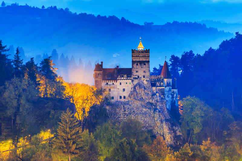 Bran Castle in Transylvania, Romania