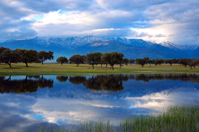 Laguna Grande in Sierra de Gredos in Spain