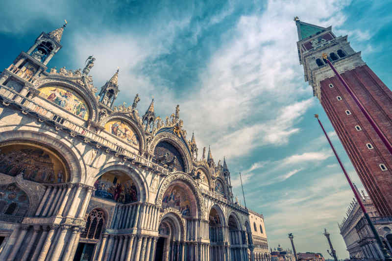 St. Mark's Basilica in Venice, Italy