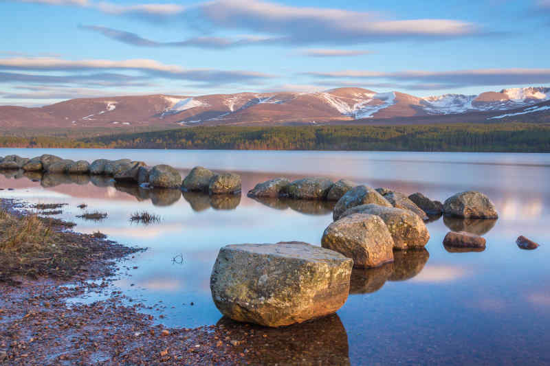 Cairngorms National Park in the Scottish Highlands