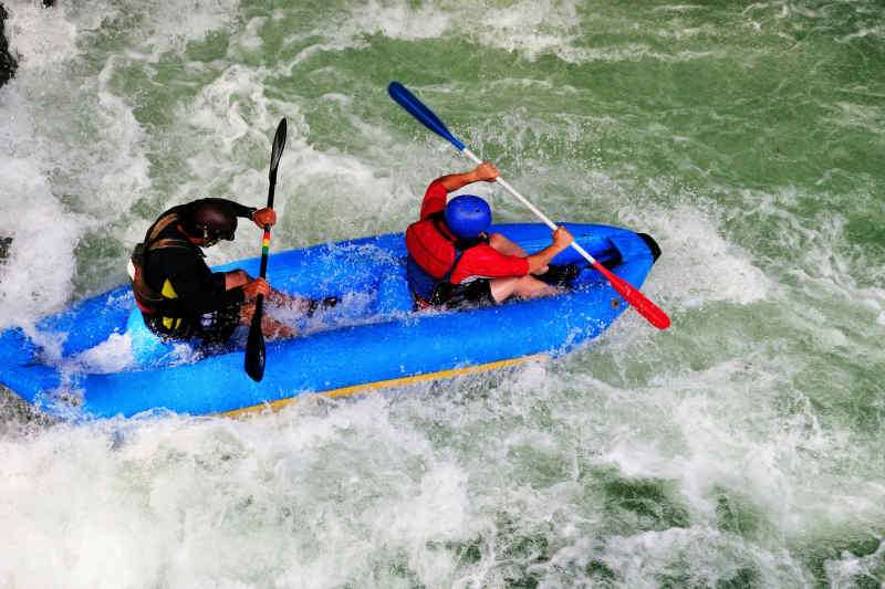 White water rafting