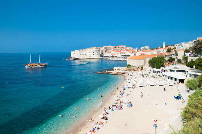 Banje Beach, Dubrovnik