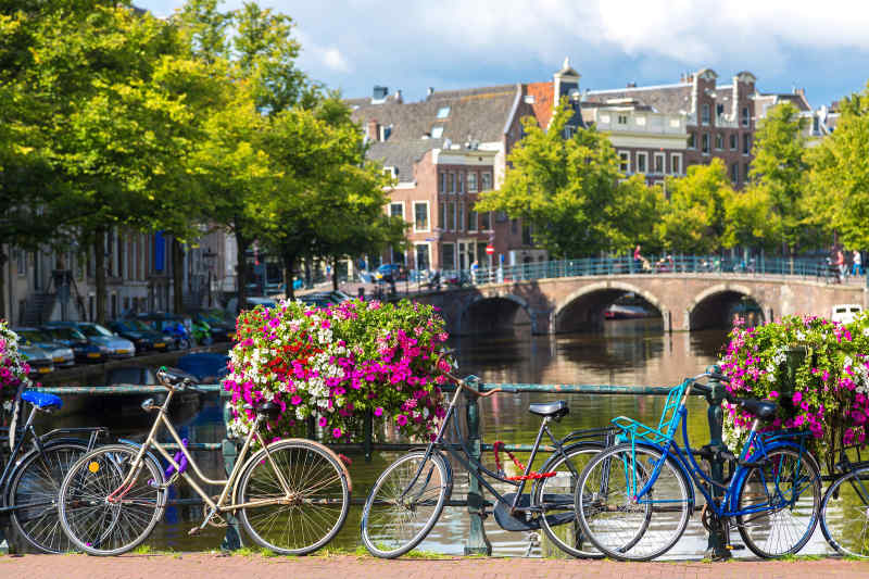 Bikes in Amsterdam