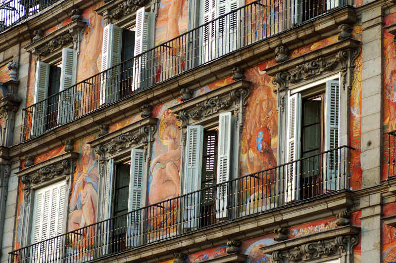 Balconies of Plaza Mayor