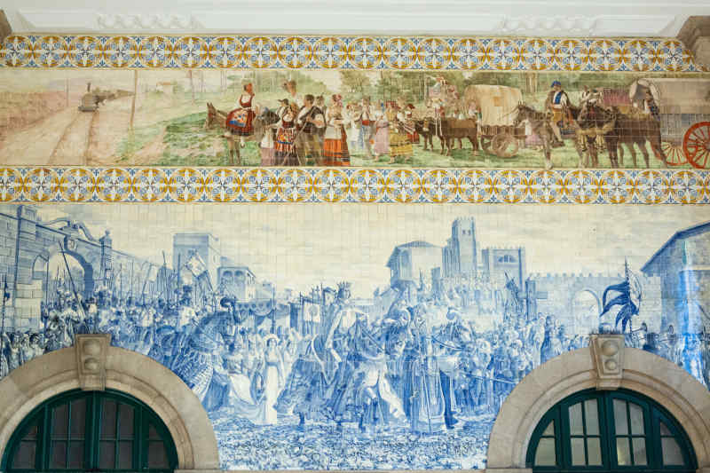 Blue Tiles at the São Bento Train Station