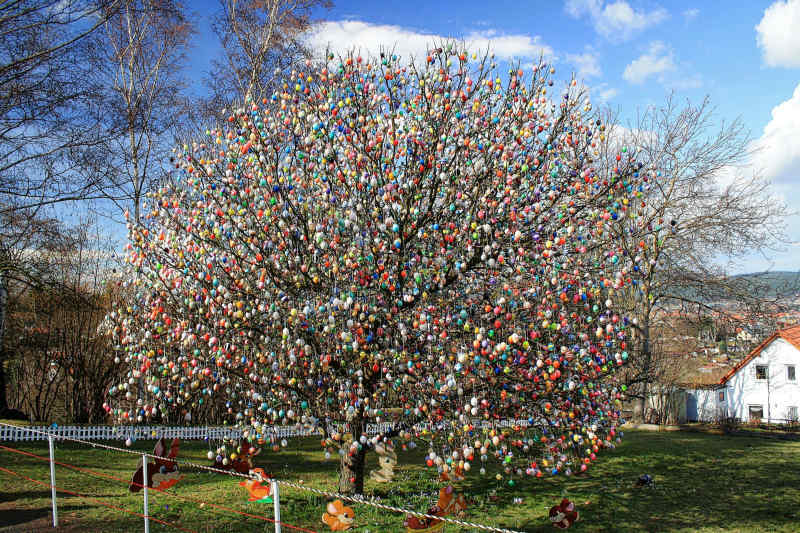 German Easter Tree