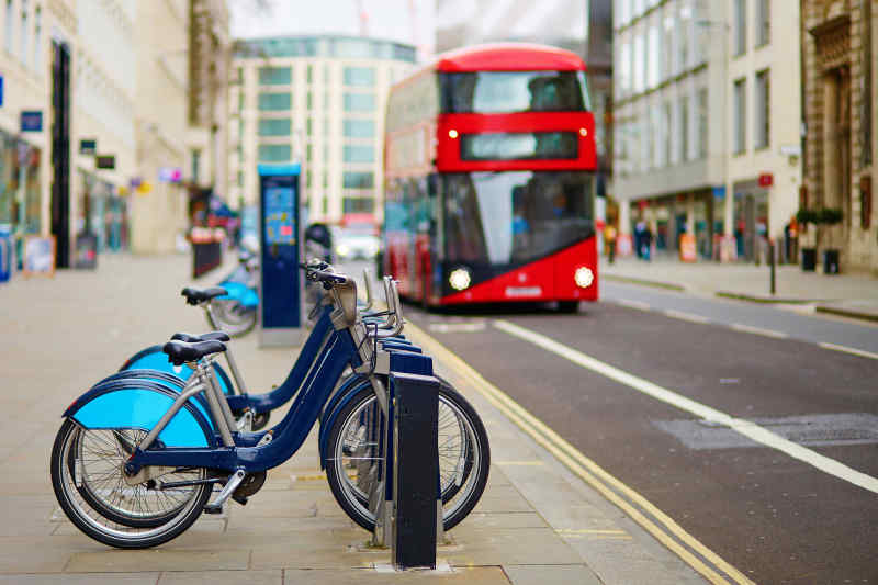 Rental bikes in London