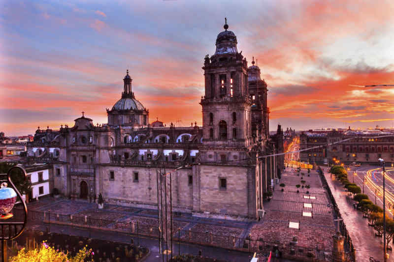 Zocalo in Mexico City