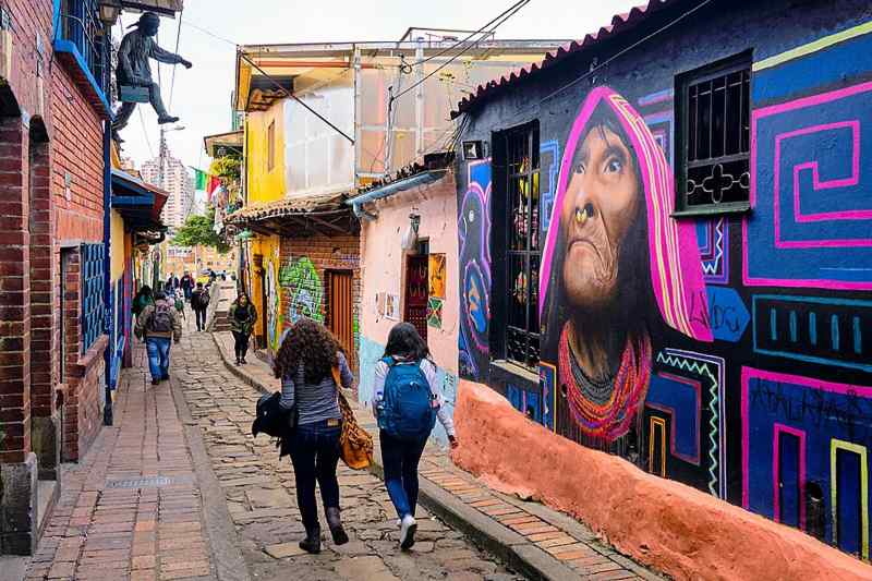 Graffiti in Bogotá, Colombia