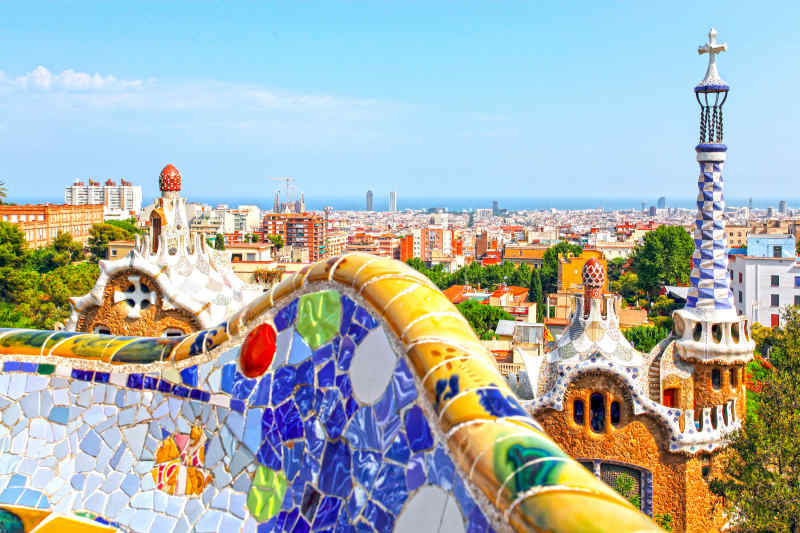 Park Guell, Barcelona – the best cities in Europe to visit in 2024