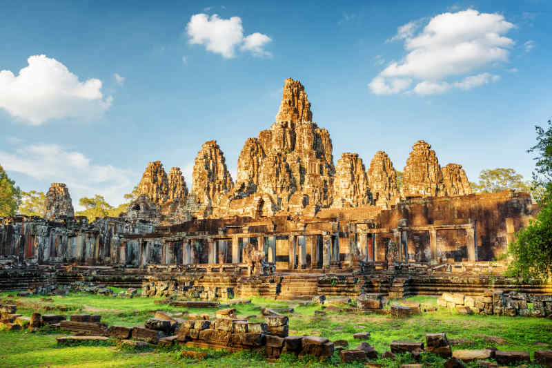 Bayon Temple in Angkor, Cambodia