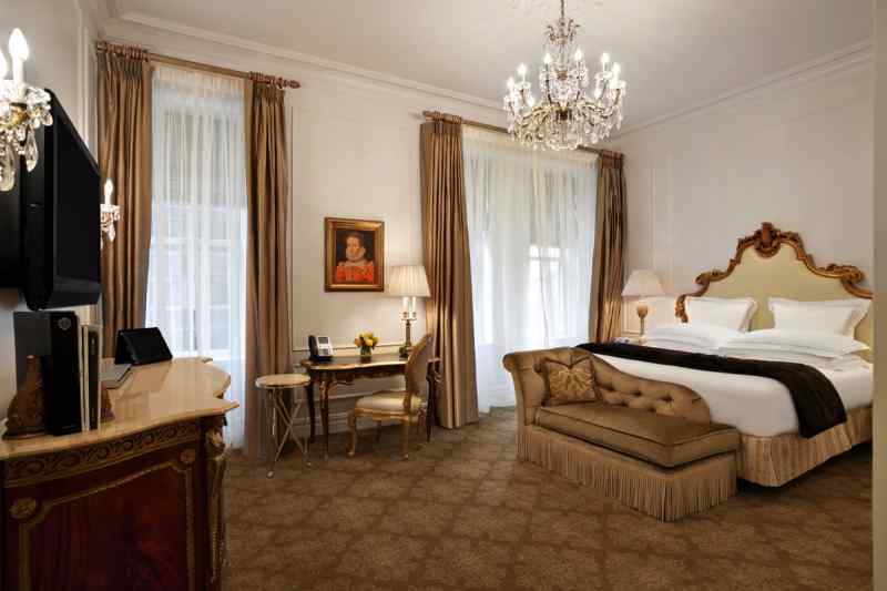 Guest Room in The Plaza Hotel, New York City