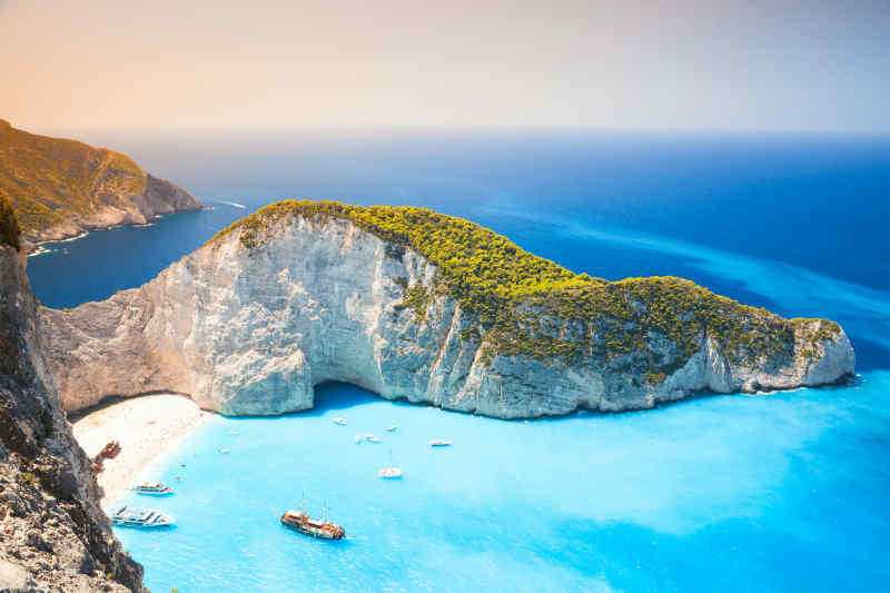 Shipwreck Bay (Navagio) Beach