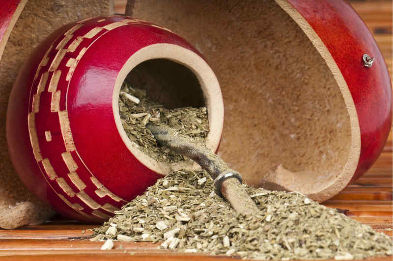 Preparing Yerba Mate