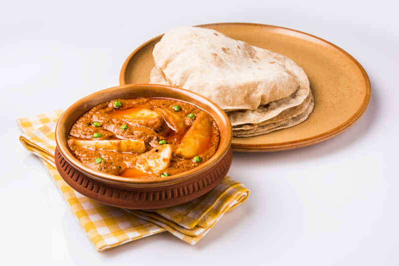 Roti with Curry