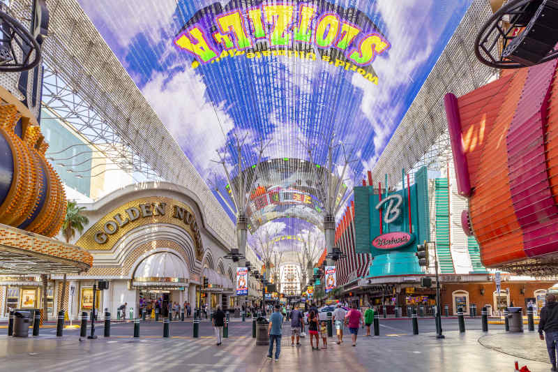 Fremont Street - Downtown Vegas, Nevada