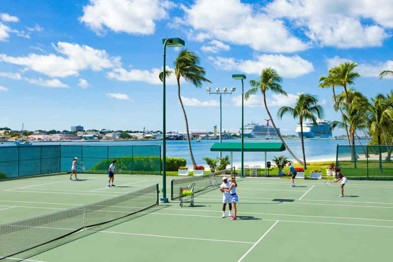 Atlantis Paradise Island, Bahamas Tennis Court