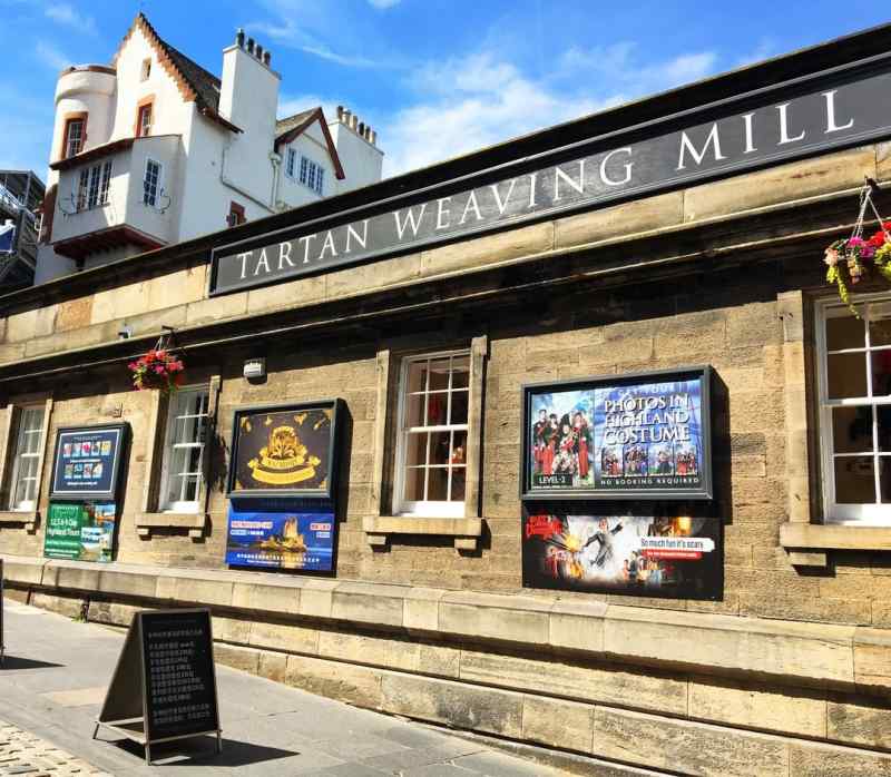 Tartan Weaving Mill in Edinburgh