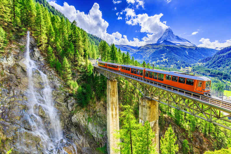 Gornergrat tourist train