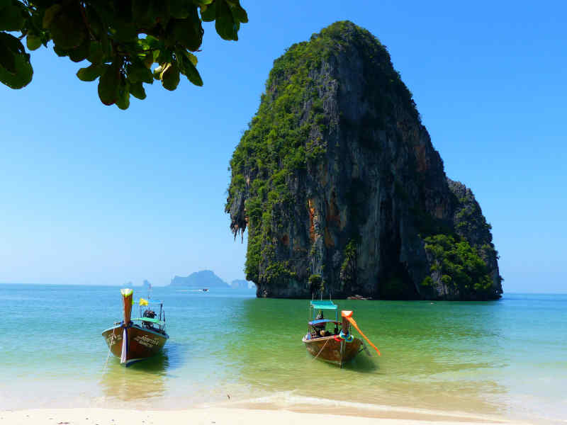 Boats in Krabi