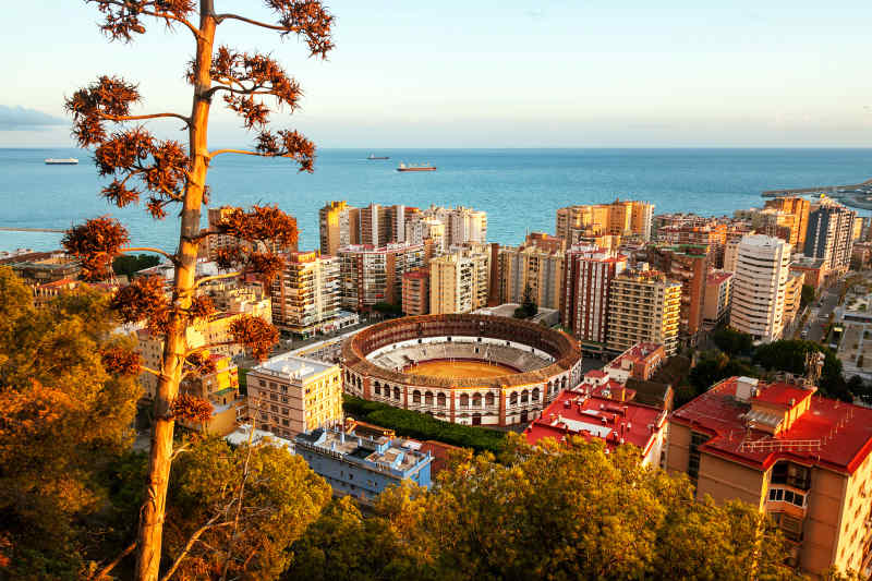 Malaga in Spain