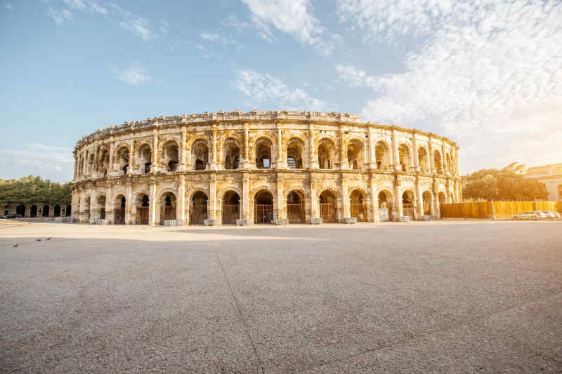 Roman amphitheater in Nimes