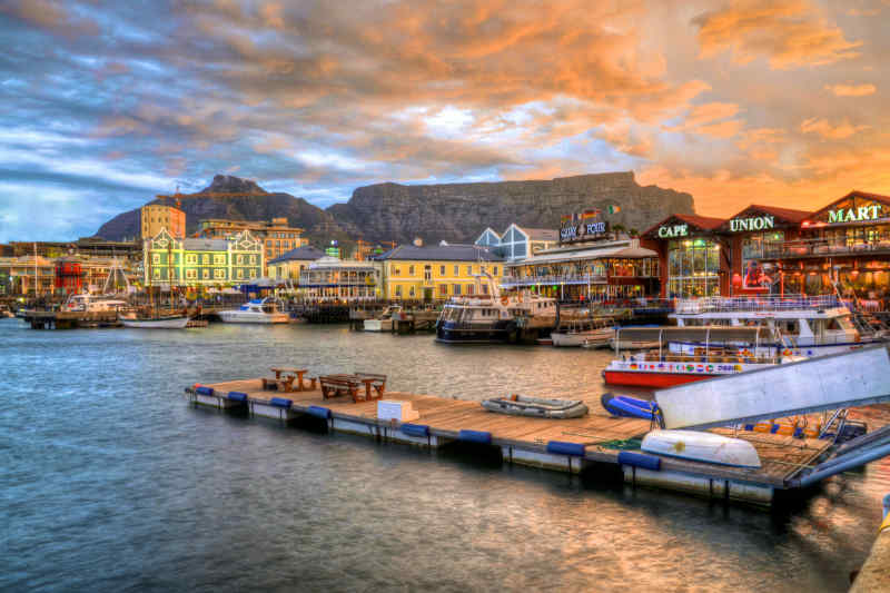 V&A Waterfront in Cape Town, South Africa