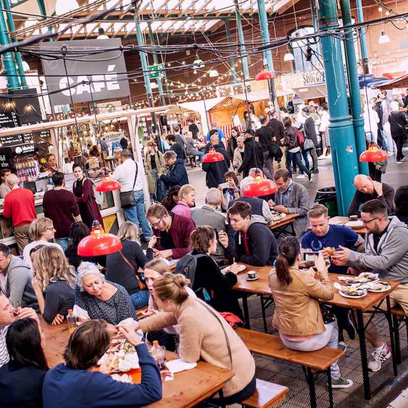Markthalle Neun in Berlin, Germany