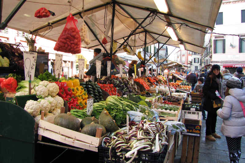 Market in Venice, Italy