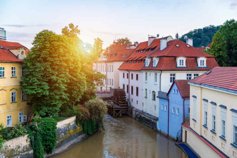 Čertovka Mill at Kampa Island