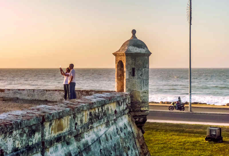 Cartagena city walls