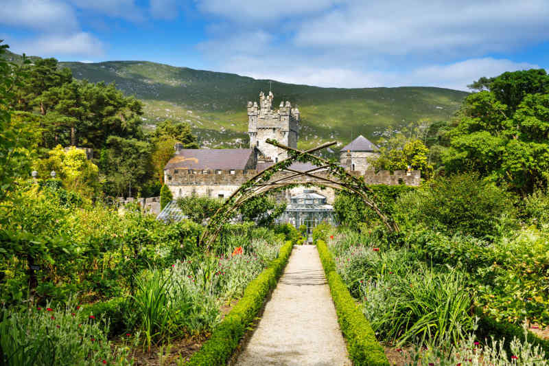 Castle in Glenveagh National Park