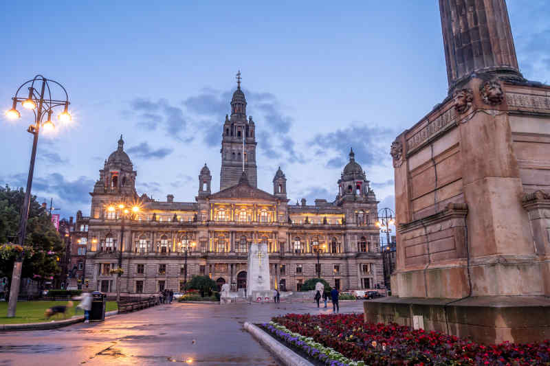 George Square in Glasgow