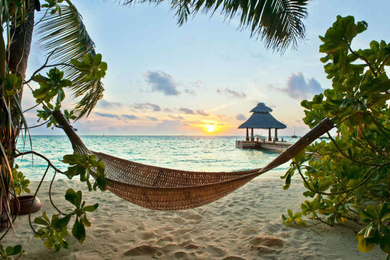 Hammock on the Beach