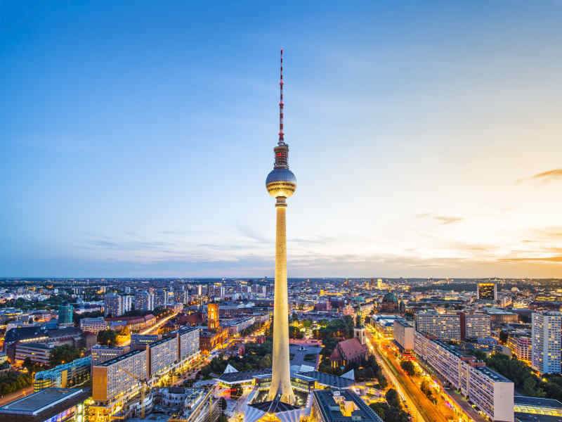 Fernsehturm in Berlin, Germany