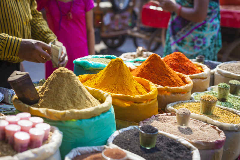 Spice market in India