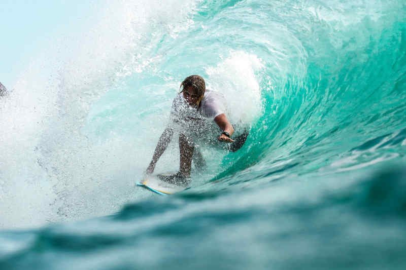 Surfing in Hawaii