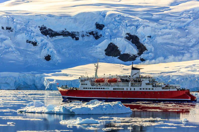 Harbor in Antarctica